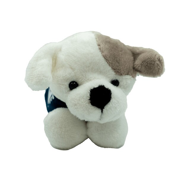 White Gray 6 In Dog U-State Bandana
